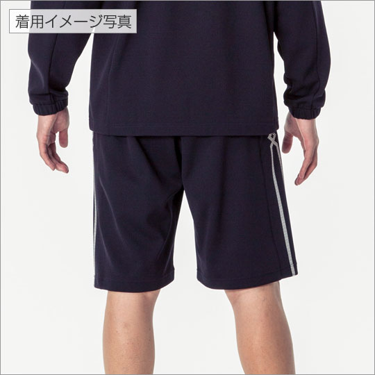 ミズノ（MIZUNO） MCライン ウォームアップハーフパンツ ブラック XL